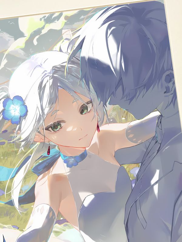【海外代購】星空 《共舞》葬送的芙莉蓮辛美爾Frieren裝飾畫 