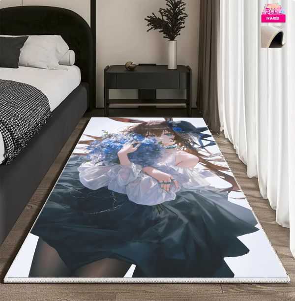 【海外代購】阿喵畫社 明日方舟 阿米婭 展館級8k超清精裱畫 午睡毛毯 牆面掛毯 床頭地墊 冰箱貼 