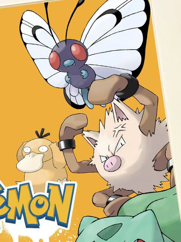 【海外代購】星空《皮卡丘與小夥伴》神奇寶貝小火龍卡比獸寶可夢耿鬼裝飾畫 