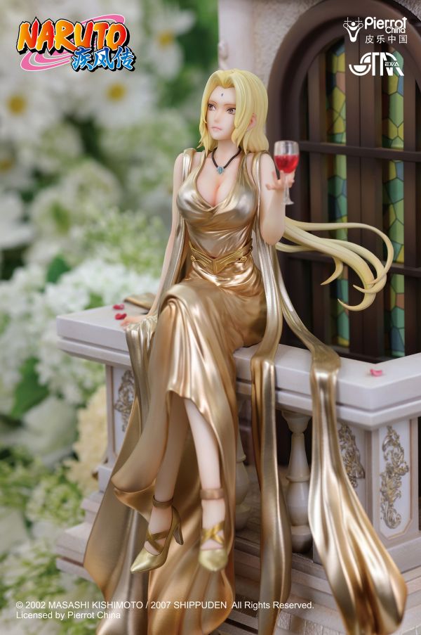 【海外代購】【40CM】星星社 STAREXVA Studio 《火影忍者: 疾風傳》禮服系列第二款，綱手1/7 
