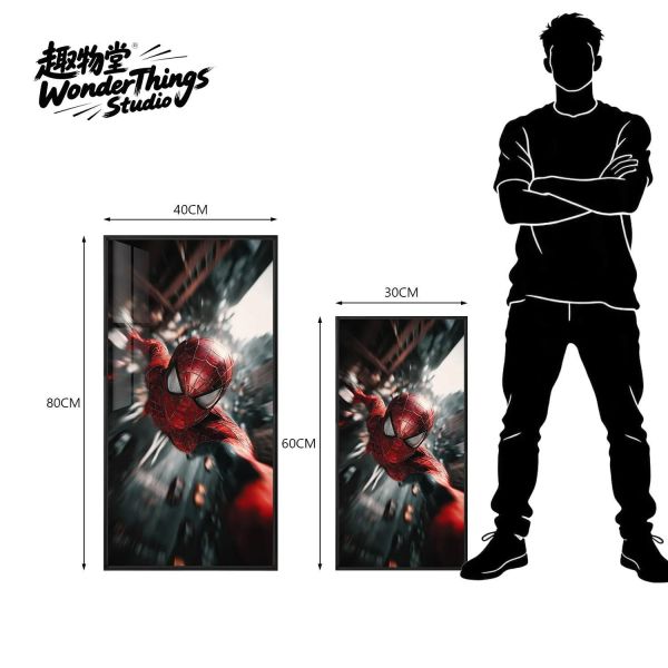 【海外代購】趣物堂《蜘蛛俠城市天際線》裝飾畫 