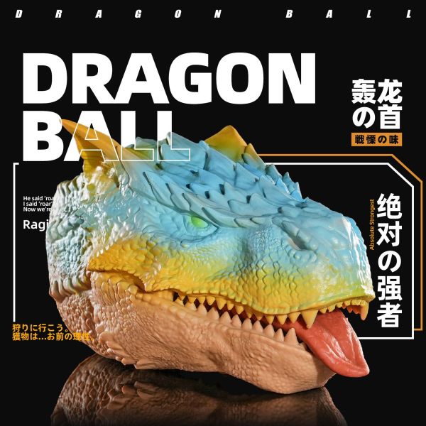 【R18-海外代購】Dragon Ball 製作的矽膠龍頭擺飾 