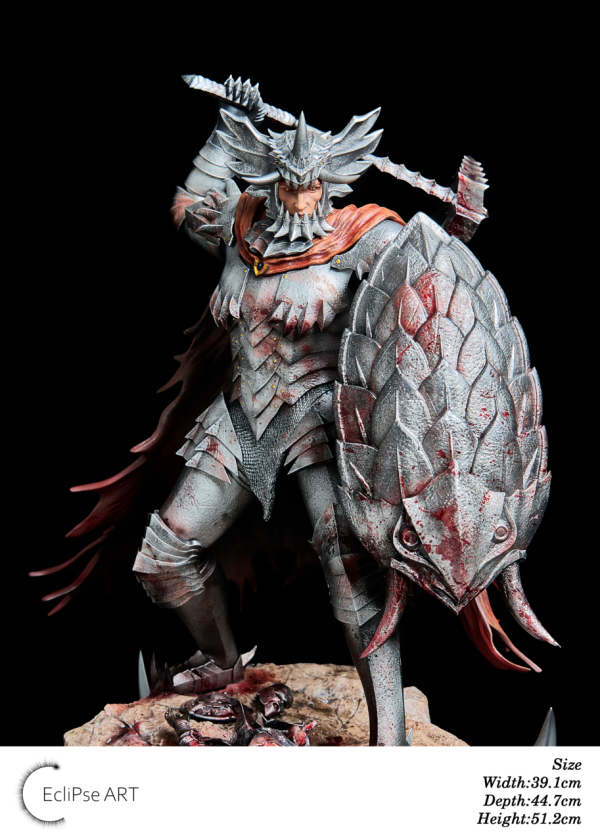 【預定】EcliPse Art 劍風傳奇 烙印戰士 人形使徒系列第一彈 火龍騎士古倫貝魯多 