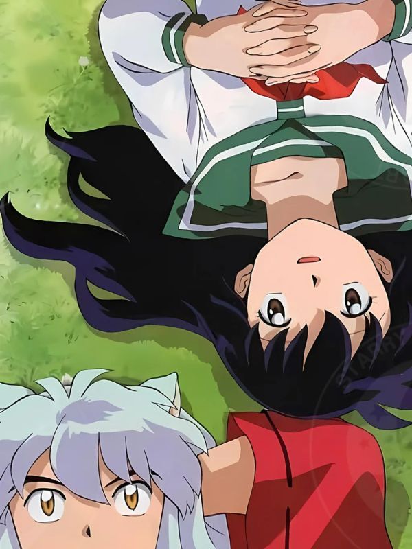 【海外代購】星空 《犬夜叉與阿籬》犬夜叉日暮戈薇裝飾畫 