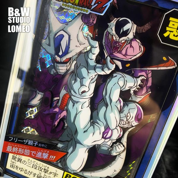 【海外代購】黑白畫映 B&W DragonBall Super Battle Card Remake Frieza Family 弗利薩父子 DBSBC-220 