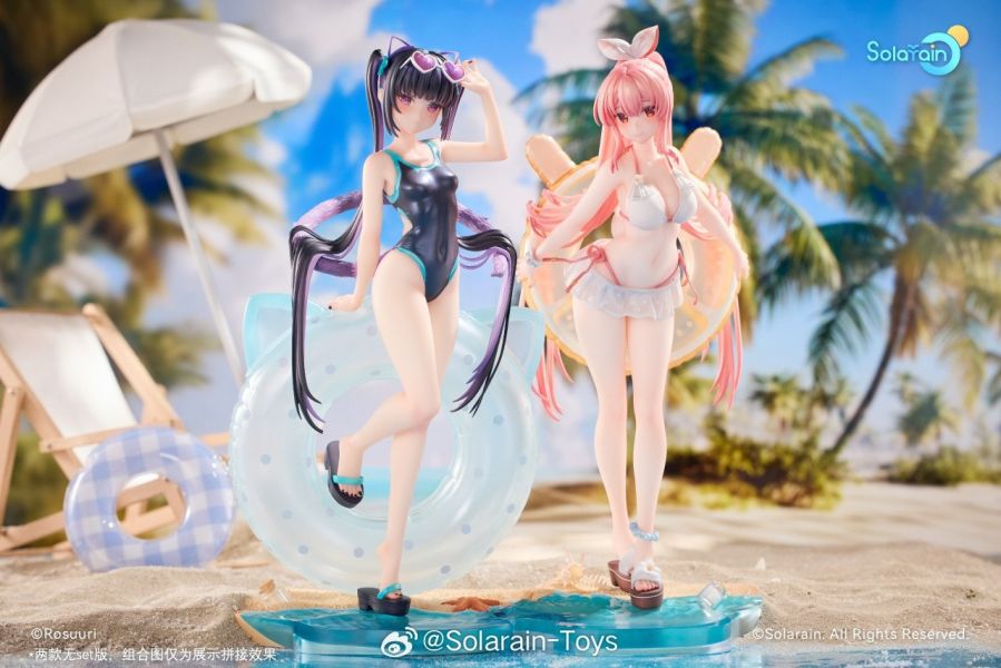 【預定】Solarain Rosuuri 原畫 柴郡貓 Mika 白兔 Rosu 1/7 