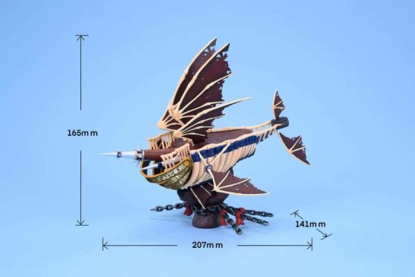 【海外代購】藍蝸牛 冒險島世界同比例係列 第二十六彈 蝙蝠魔的船 