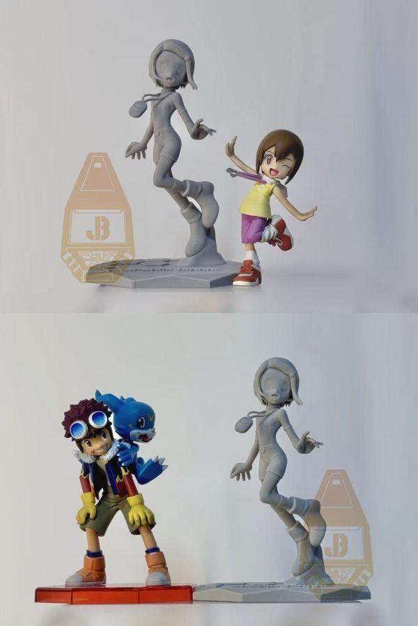 【海外代購】JBS 羈絆社 數碼寶貝02八神光/嘉兒 /小狗獸 