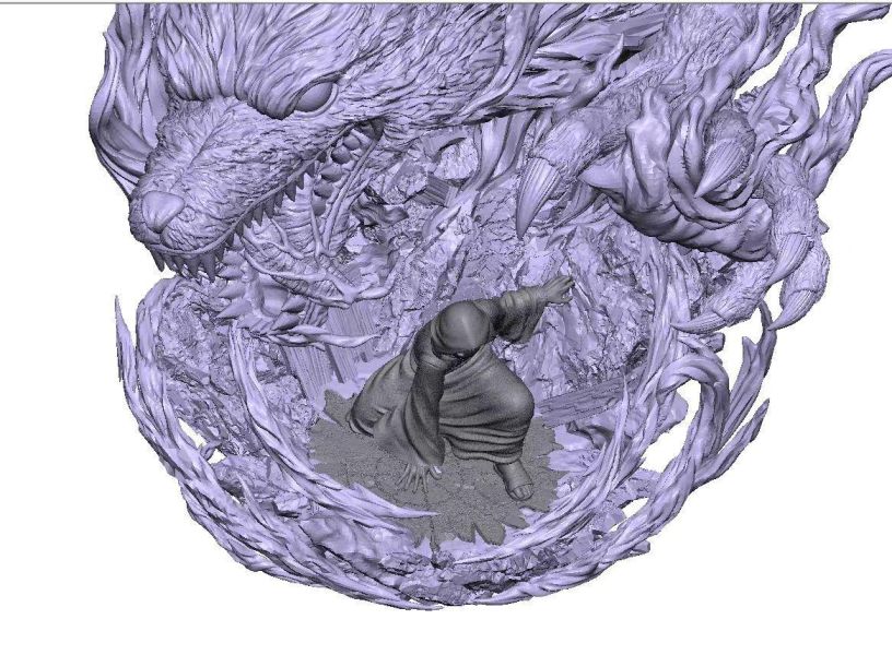 【預定】圓火 週年鉅作 九尾虎皮帶土 60cm版本 