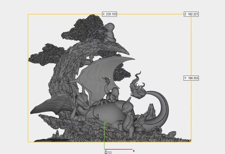 【預定】辰光 生態系列 第一彈 噴火龍生態組 