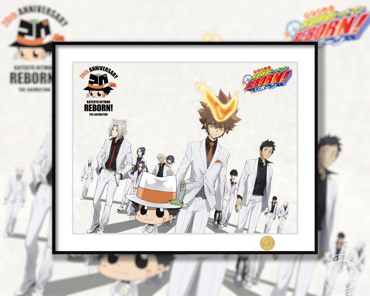 【海外代購】H2《家庭教師動畫20週年》裝飾畫 