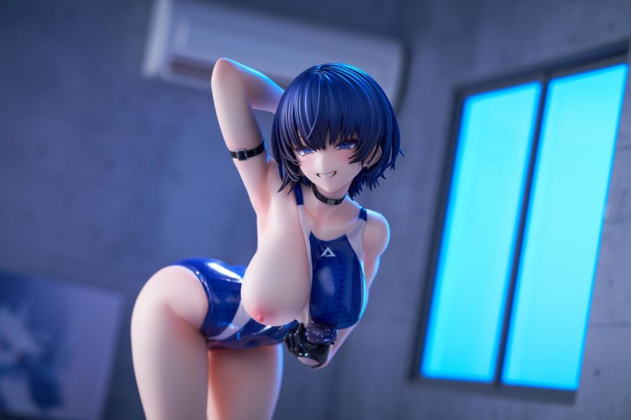 【R18PVC-預定】PartyLook うるりひ 原畫 海瀨蒼羽 競技泳裝 
