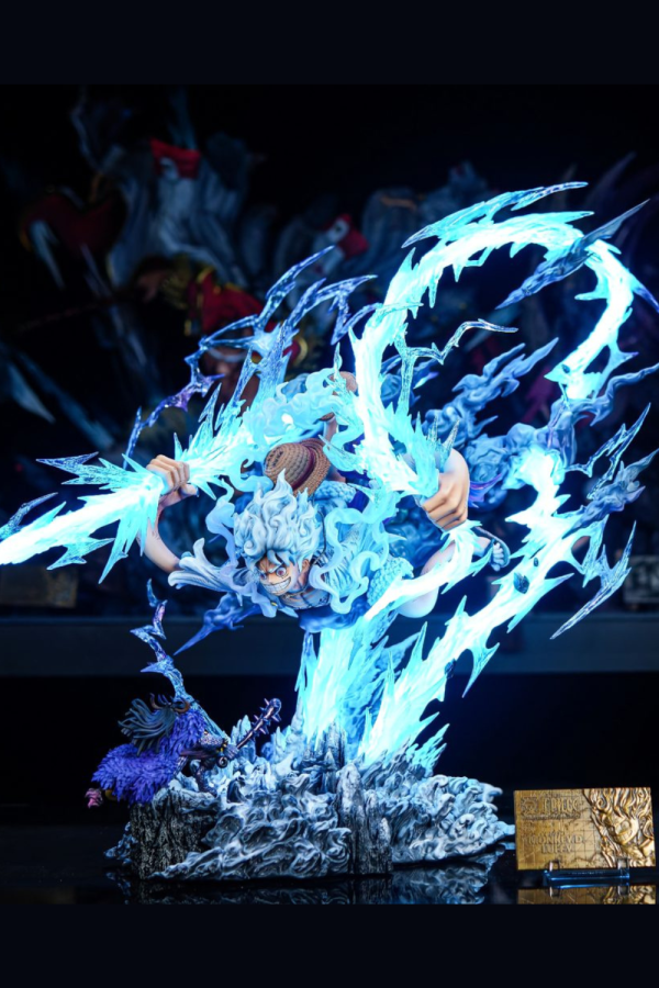 【海外代購】集美殿堂 ANIKINGDOM 五檔 太陽神 尼卡魯夫 音效雕像 海賊王和之國鬼島決戰 