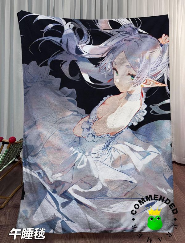 【海外代購】皇呱 《貴族少女芙莉蓮》 葬送的芙莉蓮貴族少女芙莉蓮同人周邊裝飾畫 午睡毯  地毯 