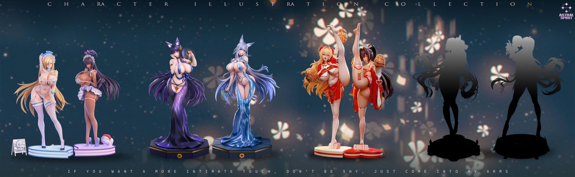 【預定】AstralSpirit 星靈 啦啦隊姊妹花 克克 貝貝 