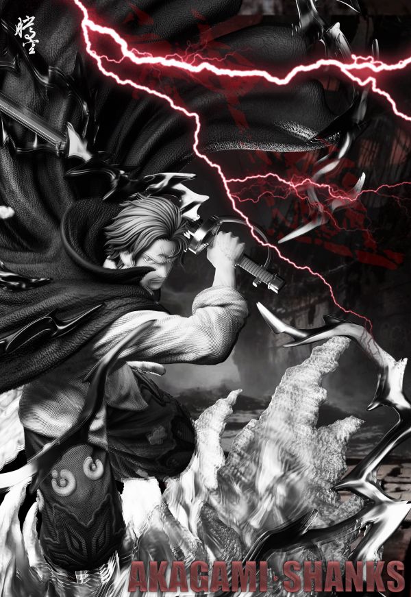 【預留請洽客服】騰空 紅髮香克斯 神避 