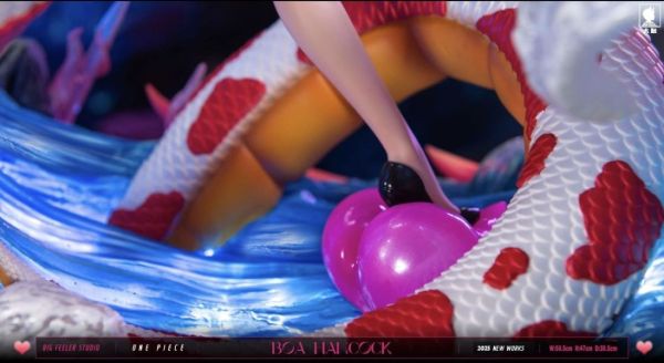 【預定】大觸  Big Feeler 海賊王系列 第二彈 劇場版波雅漢庫克 