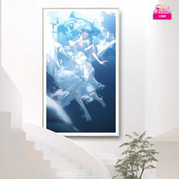 【海外代購】阿喵畫社 深海 初音未來 12k超清裝飾畫 