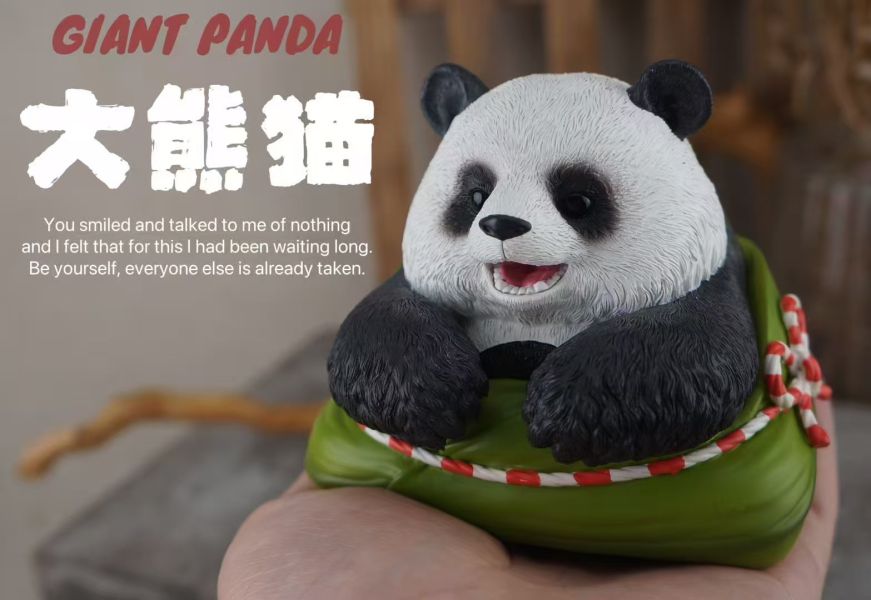 【海外代購】博志物 2025噸動噸物園 端午限節定/小熊貓/大熊貓 