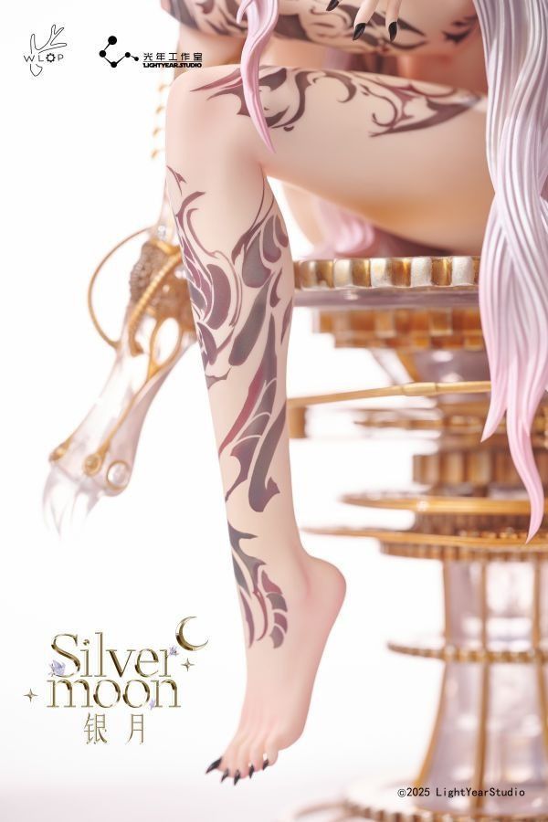 【海外代購】光年 WLOP 夭夢 1/4收藏級雕像 銀月 silvermoon 