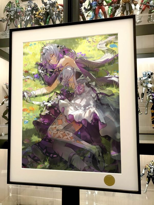 【海外代購】星空《花園遐蝶》崩壞星穹鐵道Castorice冥河的女兒裝飾畫 