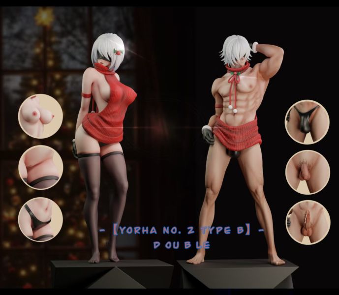 【R18-預定】鯨 紅毛衣 尼爾機械紀元2B 
