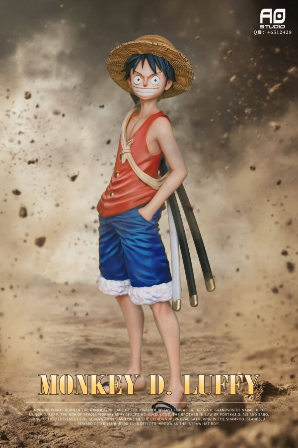 【預定】AO 海賊系列 魯夫LUFFY雕像 
