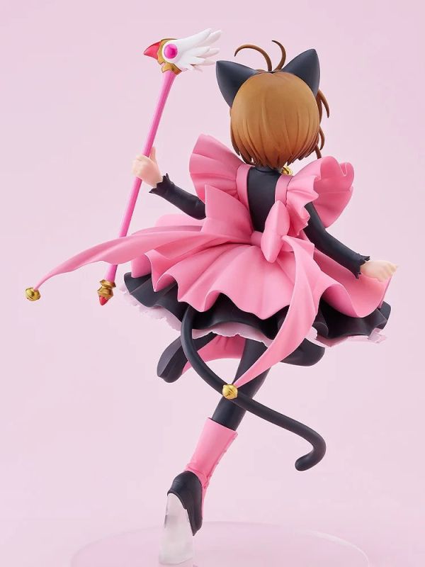 【預定】Good Smile Company GSC POP UP PARADE 庫洛魔法使 木之本櫻 黑貓風戰鬥服 L size 