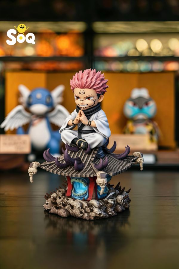 【預定】SOQ 咒術桌面小擺飾第一彈 Q版宿儺 