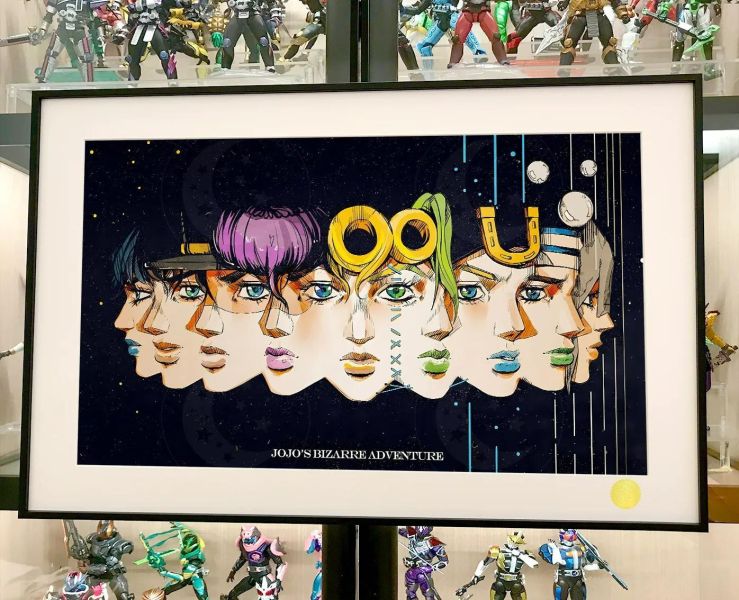 【海外代購】星空 《九喬》JOJO的奇妙冒險裝飾畫 