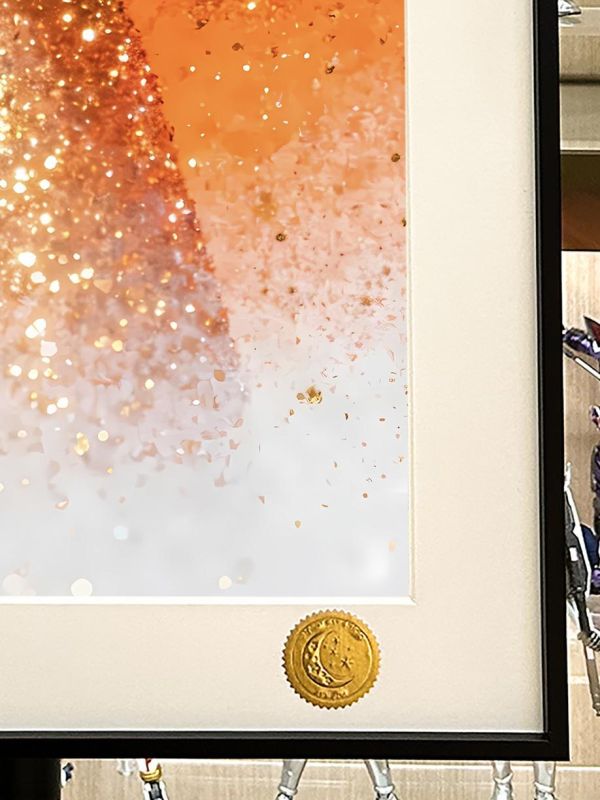 【海外代購】星空 《金色阿童木》鐵臂阿童木Mighty Atom原子小金剛手塚治虫動漫裝飾畫 