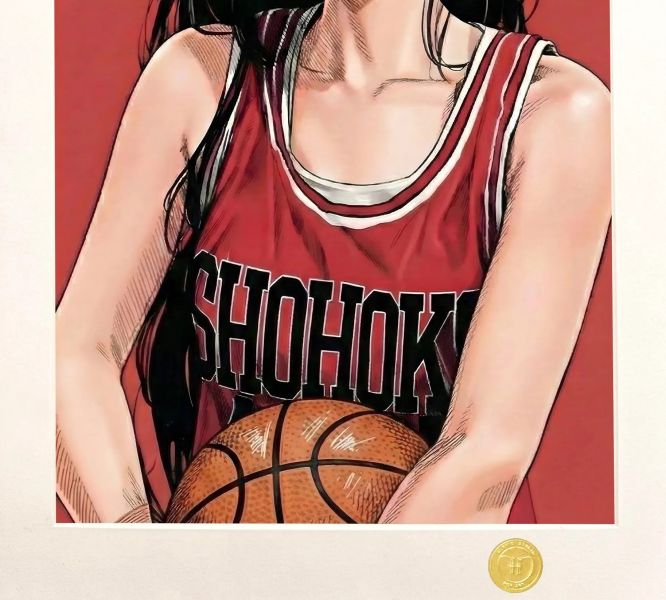 【海外代購】H2工作室 《赤木晴子》灌籃高手裝飾畫 