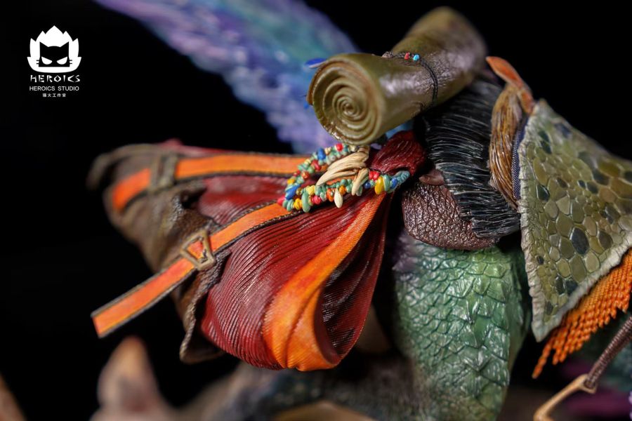 【預定】Heroics 貓火 怪物獵人荒野鷺鷹龍 MonsterHunterWilds Seikret‌ 