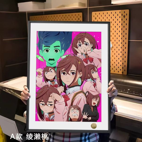 【海外代購】皇呱 膽大黨 綾瀨桃 高倉健 綾瀨星子 高速婆婆 裝飾畫 