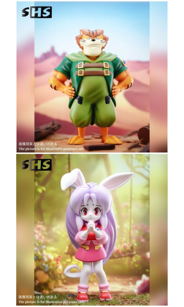 【預定】SHS 第三彈老虎卡奧&第四彈兔子庫莉姆 