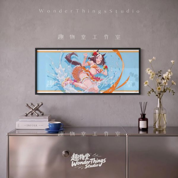 【海外代購】趣物堂《賽馬娘特別周》裝飾畫 