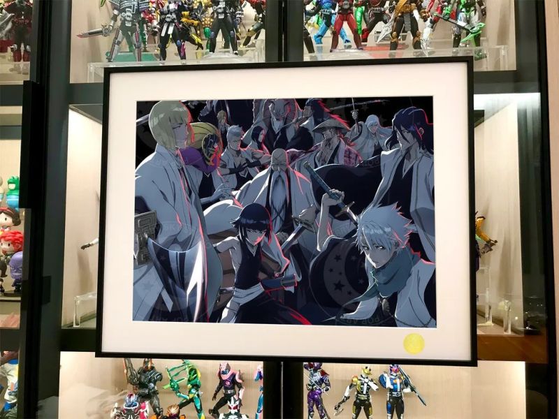 【海外代購】星空 《血戰篇十三隊》死神bleach護庭十三隊境·界裝飾畫 