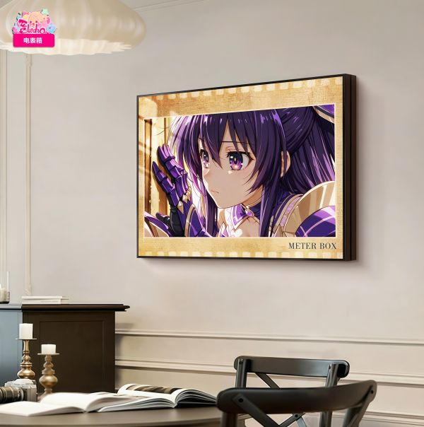 【海外代購】阿喵畫社 武神小十香電錶箱 8k功能電錶箱裝飾畫 