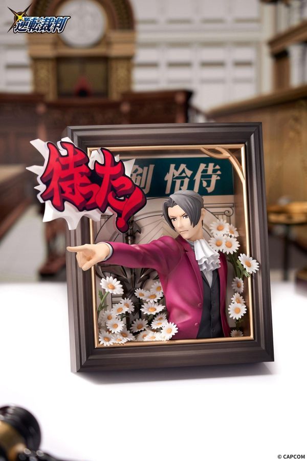 【PVC預定】APEX 逆轉裁判 禦劍憐侍 成步堂龍一 立體相框 