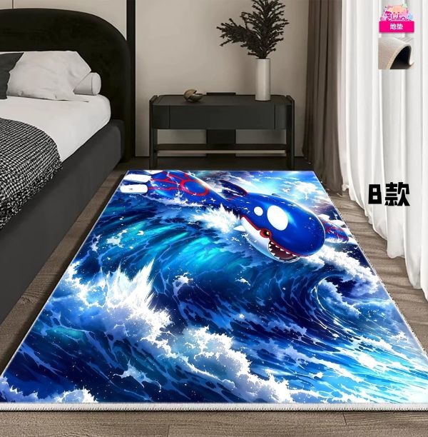 【海外代購】阿喵畫社 寶可夢豐緣地區的超古代三神獸三聯 新品12K主題高清裝飾畫 