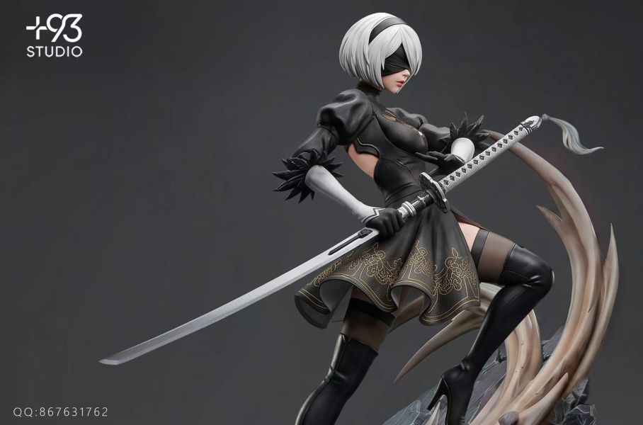 【預定】+93 XIX·III 《尼爾》「Attack 」 1/6 1/4 双比例雕像 