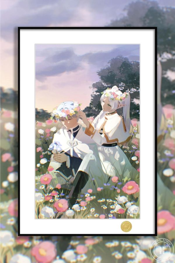 【海外代購】H2 《芙莉蓮二人組》葬送的芙莉蓮辛美爾裝飾畫 