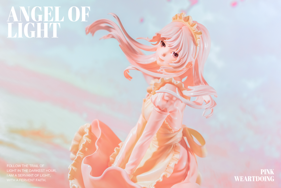 【預定】WeArtDoing WAD Angel of Light-Black 光之少女-霓裳 