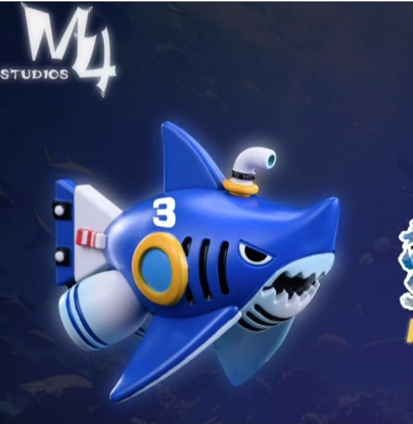 【預定】M4 全員船系列第十六彈 桑尼工具船 鯊魚潛艇3號 