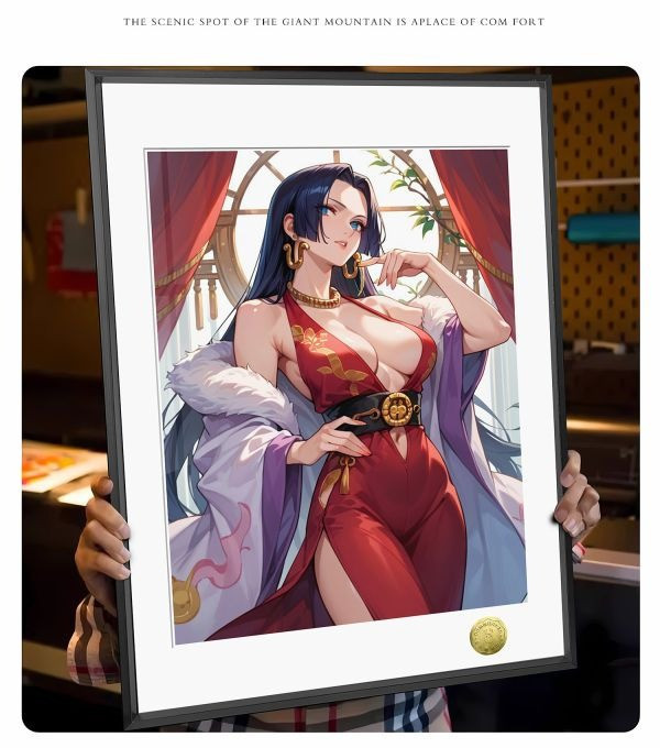 【海外代購】皇呱 《女帝魅力》海賊王世界第一美女魅力展現裝飾畫午睡毯 地毯 