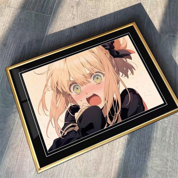 【海外代購】千鳥社 Fate 遠坂凜SABER阿爾托莉雅裝飾畫 
