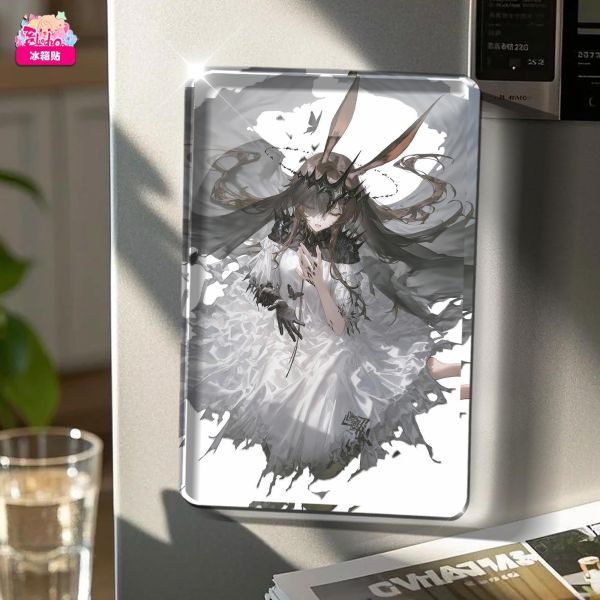 【海外代購】阿喵畫社 魔王 阿米婭 展館級8k收藏超清精裱畫 床頭地墊 冰箱貼 