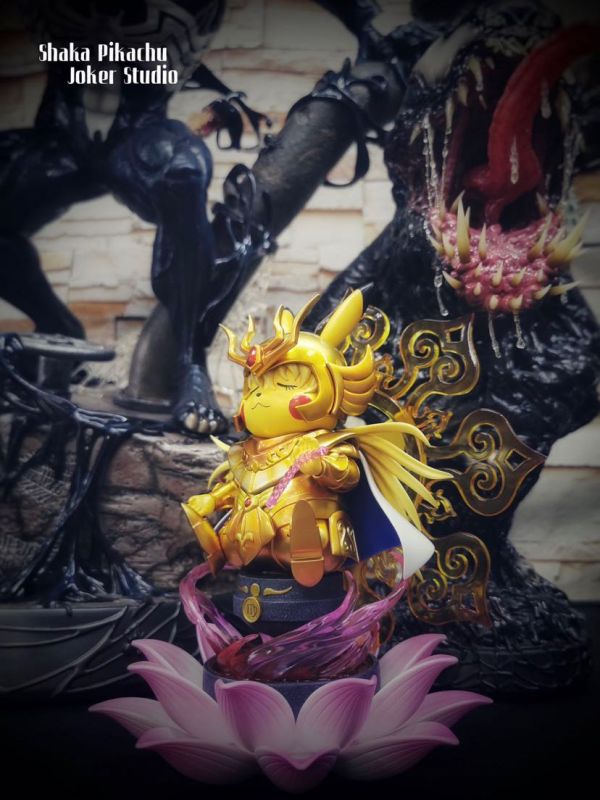 【海外代購】【30CM】JOKER 皮卡丘cos黃金聖鬥士系列第一彈 處女座 沙加 