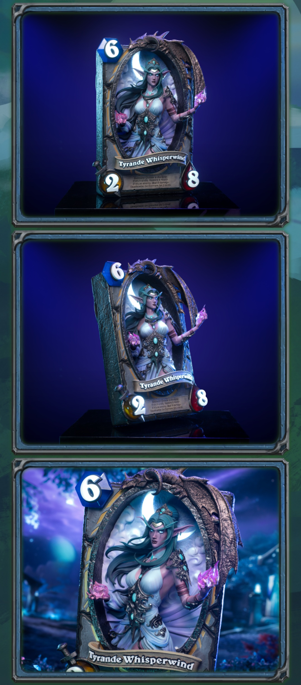 【預定】HEX Blizzard 暴雪 爐石戰記 泰蘭德語風 卡牌藝術 