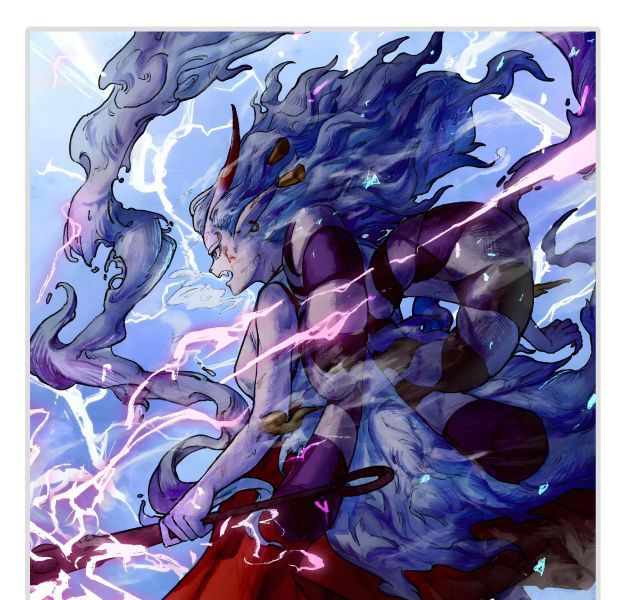 【海外代購】H2 《大和》海賊王裝飾畫 